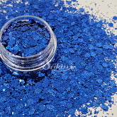 Royal Metallic Chunky Glitter - Blue Glitter